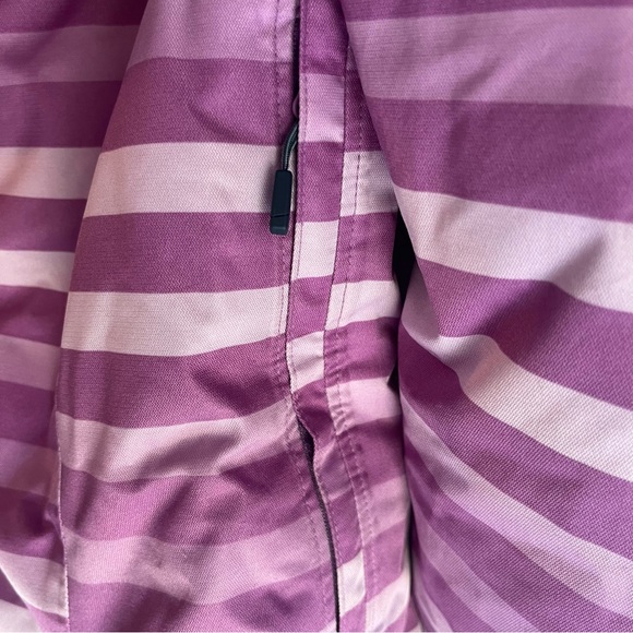 Mountain Hardwear Striped purple winter jacket/ski coat size medium - Picture 13 of 16